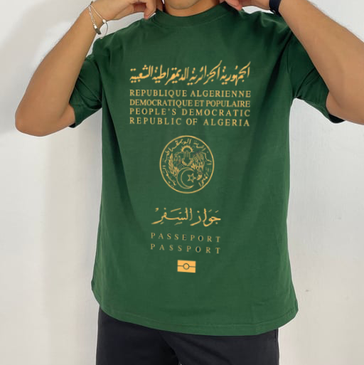 T-Shirt Premium Passeport Dz